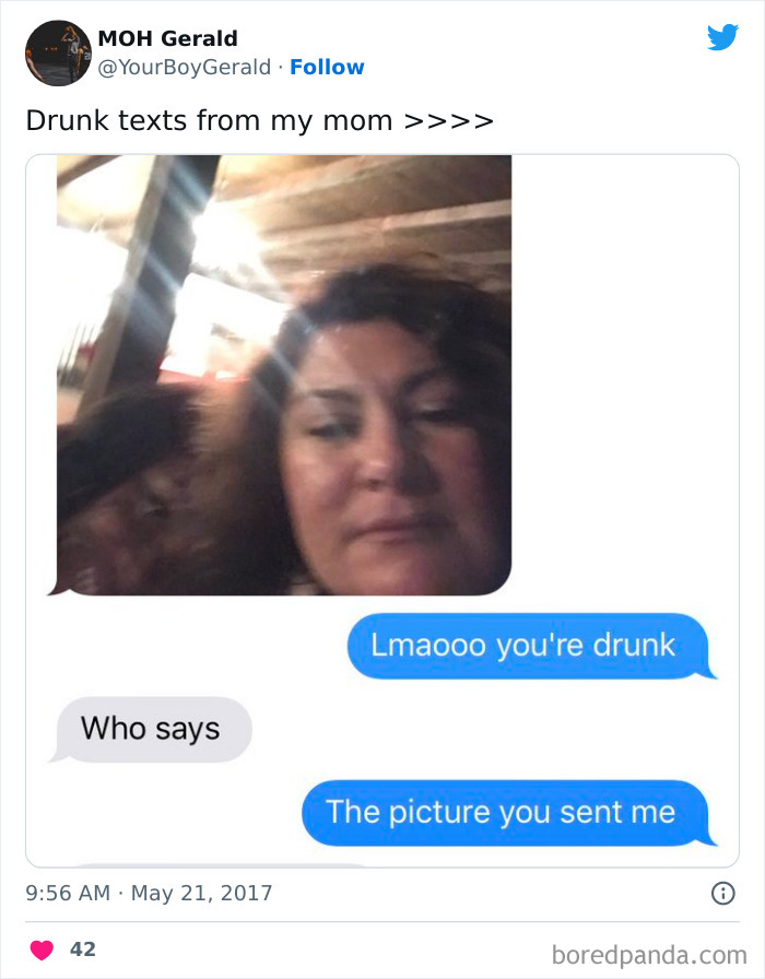 Drunk Texts From My Mom >>>>