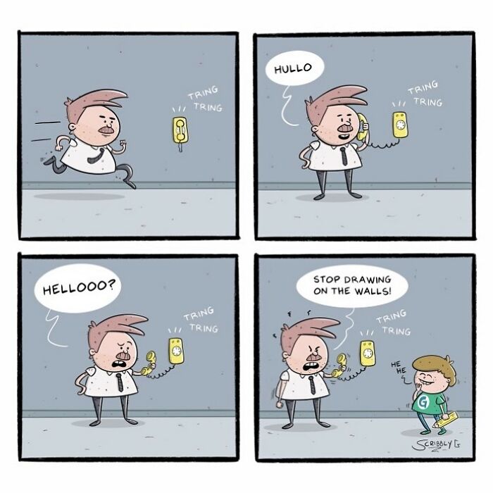 Artist’s 26 New Dark Comics That Always Come With Hilarious Twist