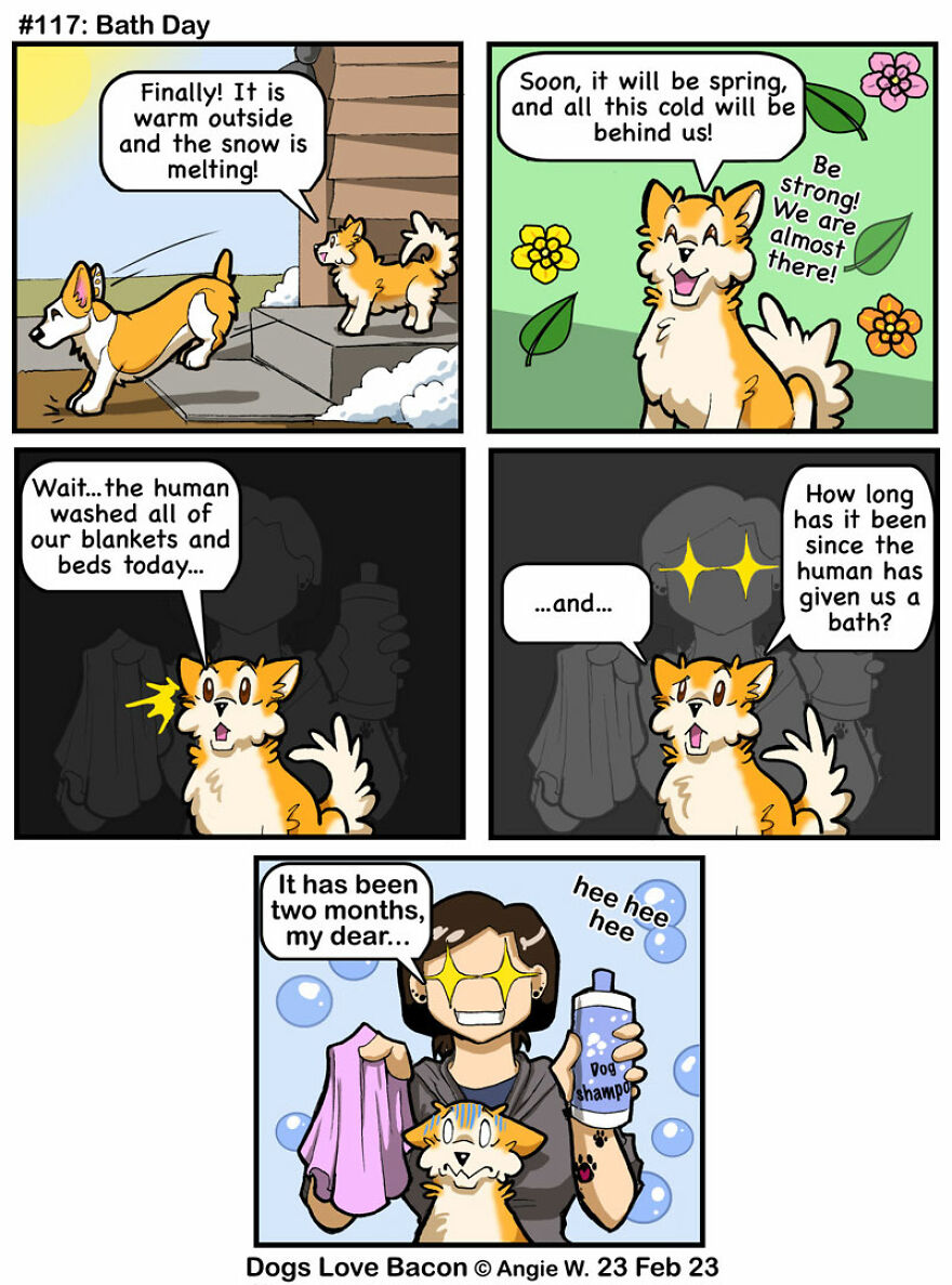 25 Comics That I Drew About The Lives Of My Rescue Dogs!