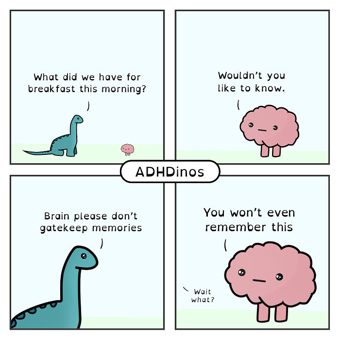 27 New Adhdinos Comics About The Adhd Experience In Adulthood
