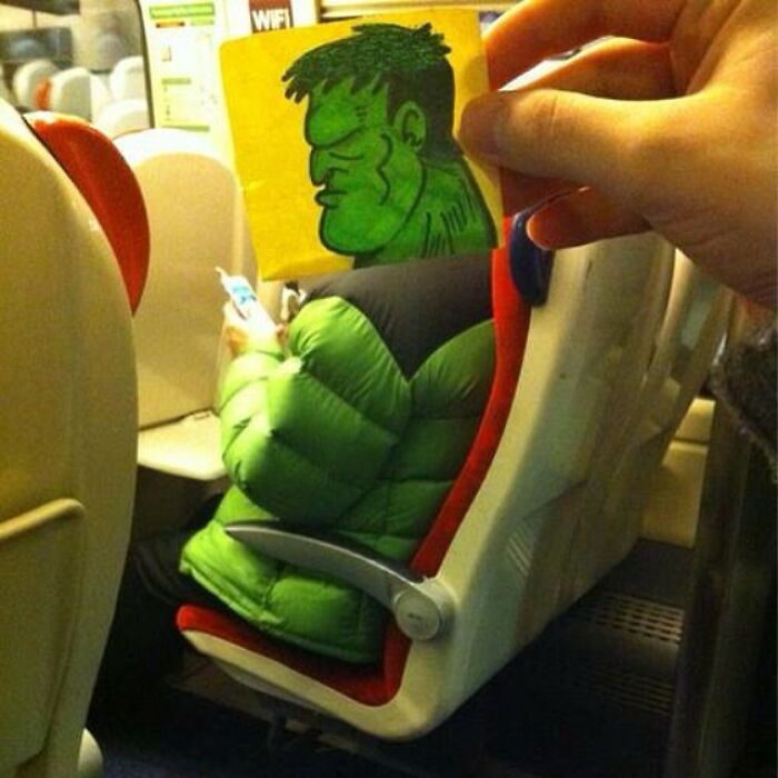 Illustrator Finds A Creative Way To Spend Time On A Train