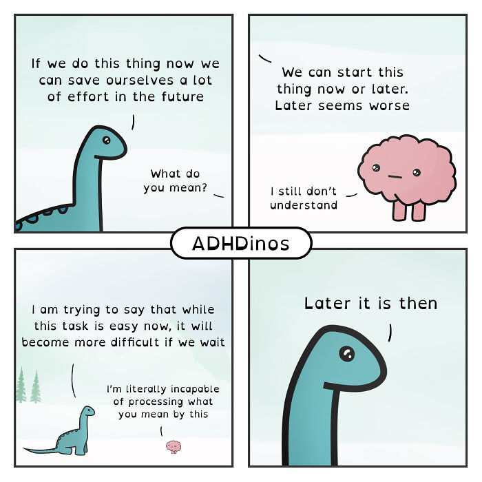 27 New Adhdinos Comics About The Adhd Experience In Adulthood