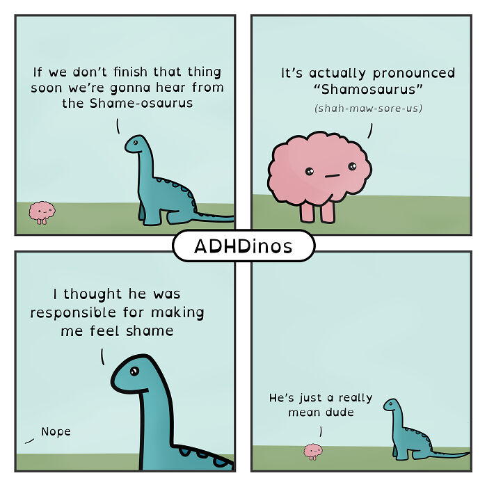 27 New Adhdinos Comics About The Adhd Experience In Adulthood