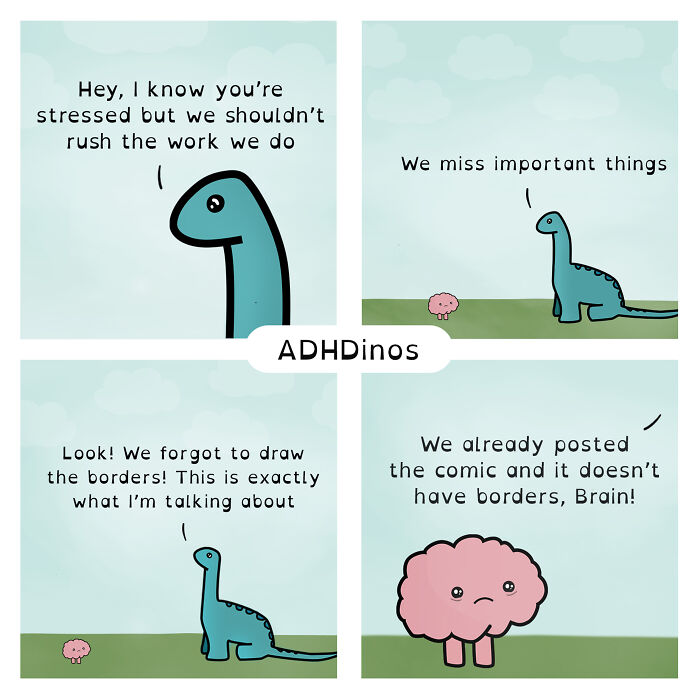 27 New Adhdinos Comics About The Adhd Experience In Adulthood