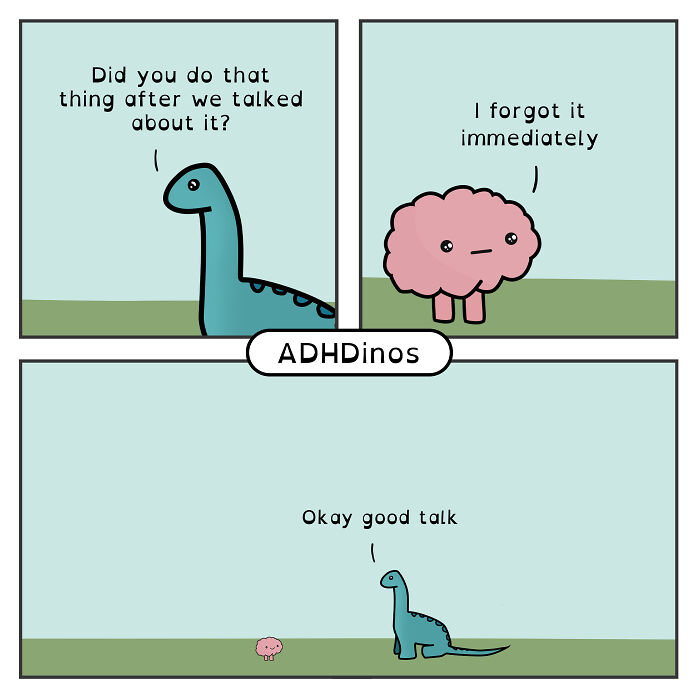 27 New Adhdinos Comics About The Adhd Experience In Adulthood