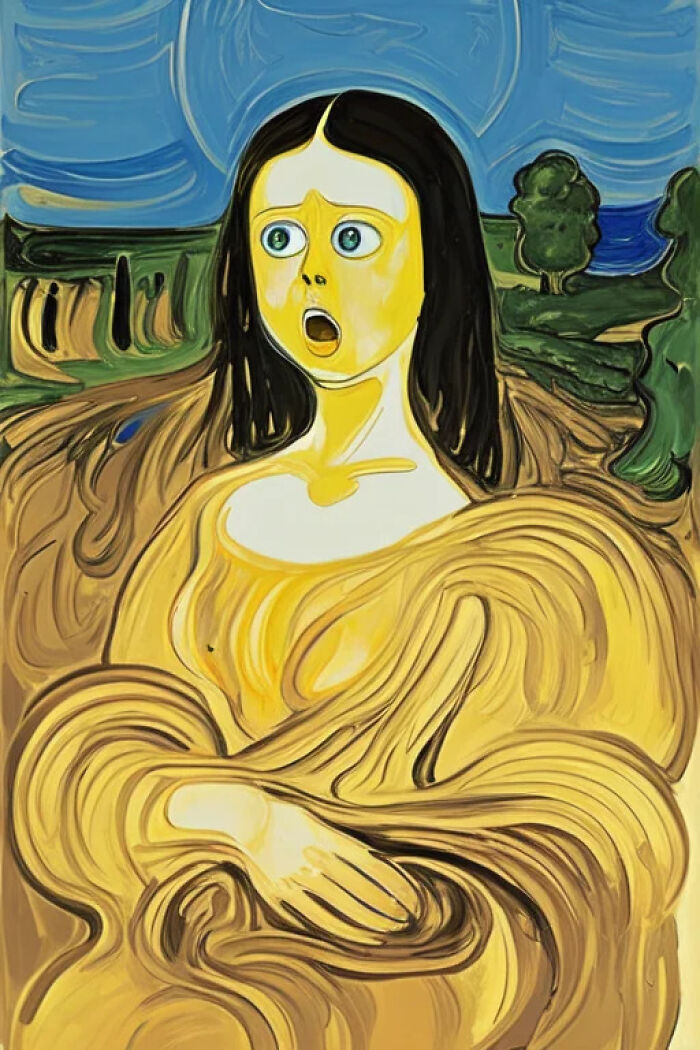 A Reddit User Challenged Ai Masters To Reimagine The Mona Lisa And The Result Is Surprising