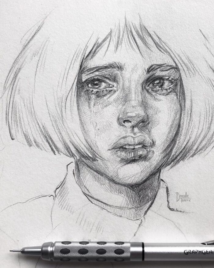 My Self-Taught "Portrait Sketchbooking" Art