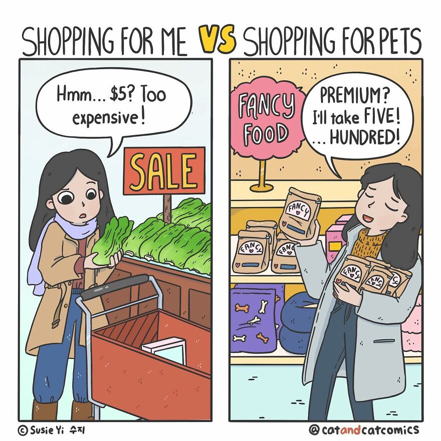 Artist Illustrates Hilarious Comics About The Lives Of Cats