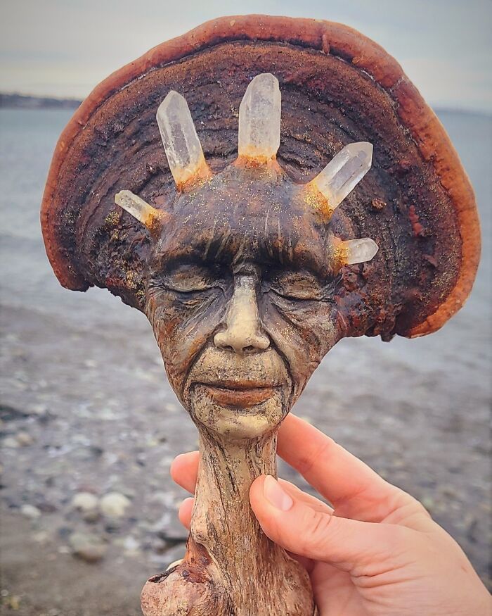 Artist Uses Driftwood To Create Stunning Sculptures (New Pics)