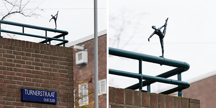 Artist Weekly Surprises Residents On The Streets Of Amsterdam With His Art