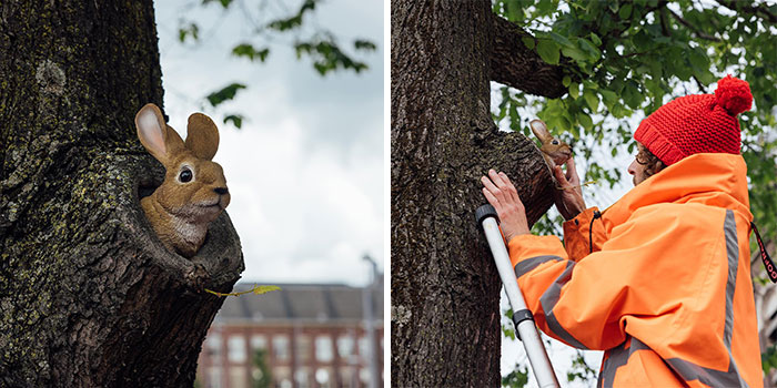 "I Make Interventions To Make People Smile": 30 Clever Interpretations Of Public Spaces Through Street Art By Frankey