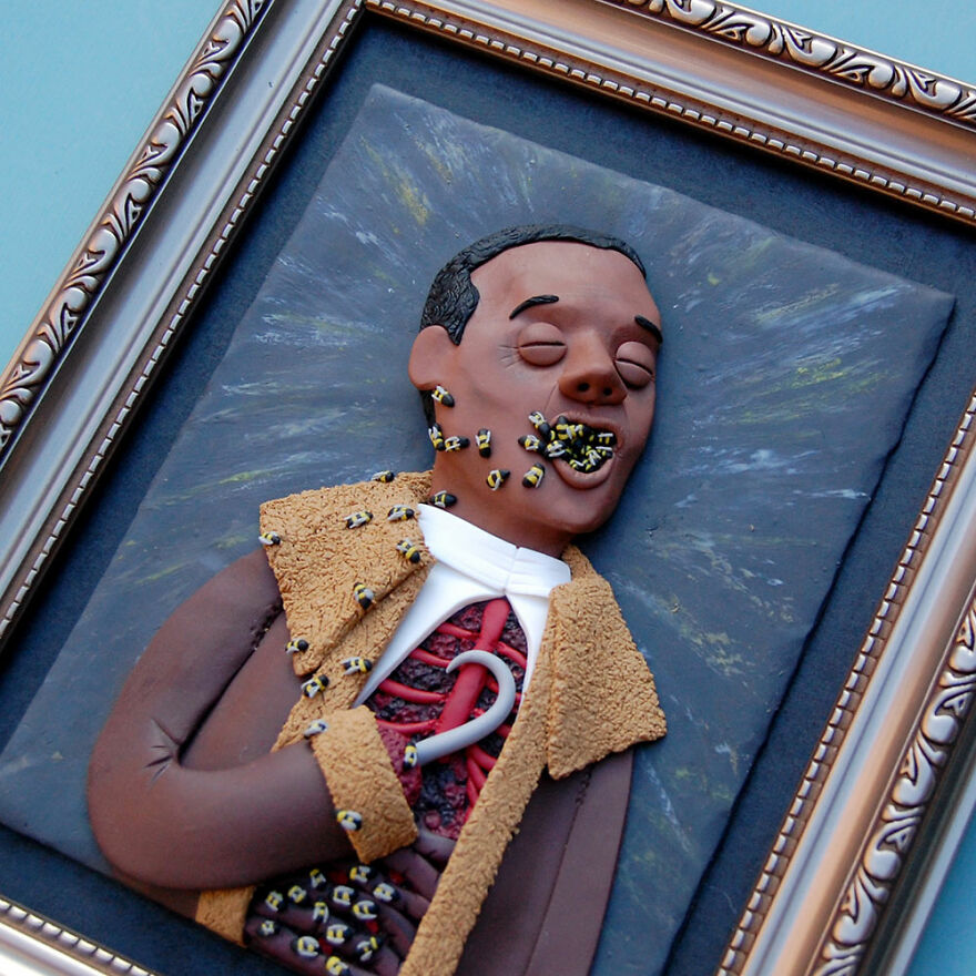 I Am A Clay Artist And Illustrator And I Make 'Paintings' Inspired By Movies I Love (16 Pics) I Am A Clay Artist And Illustrator And I Make 'Paintings' Inspired By Movies I Love (16 Pics)