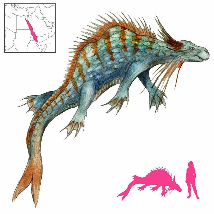 The Orabou Or Orobon Was Reported By Thevet From The Waters Around Mount Marzouan. It Is Ten Feet Long And Plated With Armor Like A Brigandine. It Also Tastes Awful - Old Camel Meat And Livonian Mastiff Taste Better