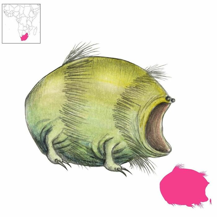 The Khodumodumo Is A Huge Swallowing Monster From South Africa And Lesotho. Its Name Means “Great Noise”. It Is A Vast, Bloated Creature With Multiple Sharp Tongues. It Once Swallowed Up Everyone Around - Whole Towns And Villages - But Was Slain By A Hero, Who Released Its Victims Unharmed