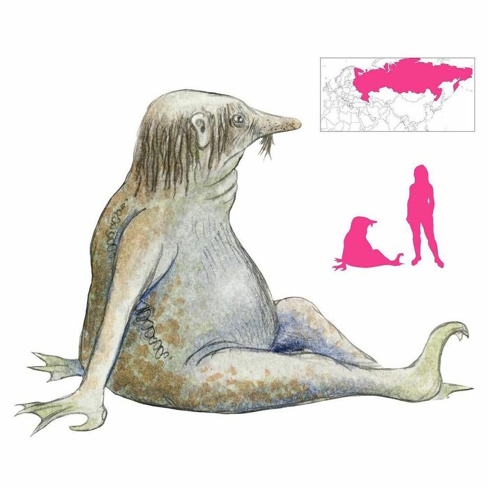 The Vodyanoi Is A Shapeshifting Water Spirit From Slavic Folklore. It Haunts Millponds And Causes All Sorts Of Trouble If Upset. Various Sacrifices Are Made To Appease It