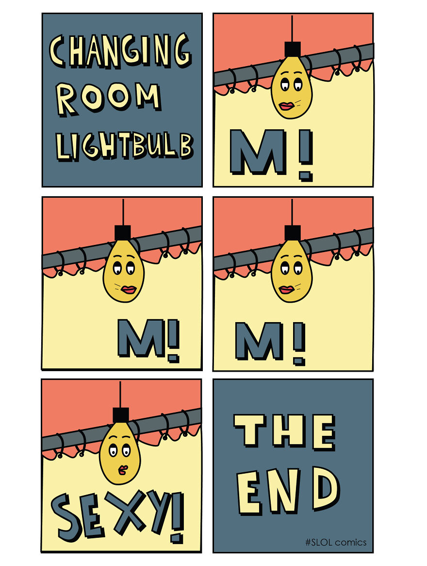 I Create Comics Form A Perspective Of A Lightbulb