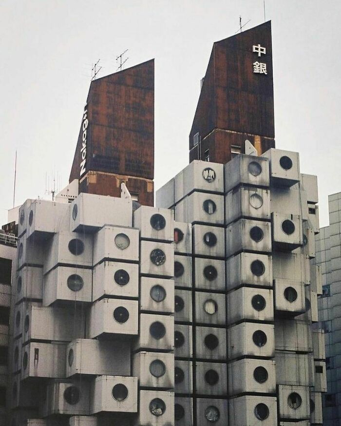 Nakagin Capsule Tower . . Tokyo. . 1972