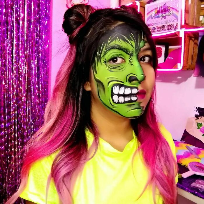 Pintacaritas Hulk