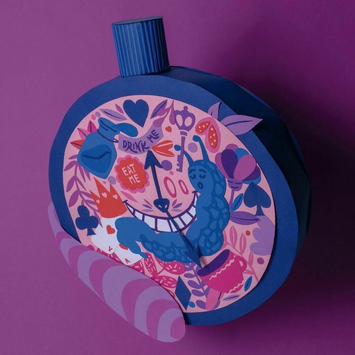 Packaging Project. Conceptual Structure Made With Paper Craft