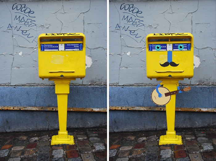 Creative Illustrator Sees Life In Everyday Street Objects