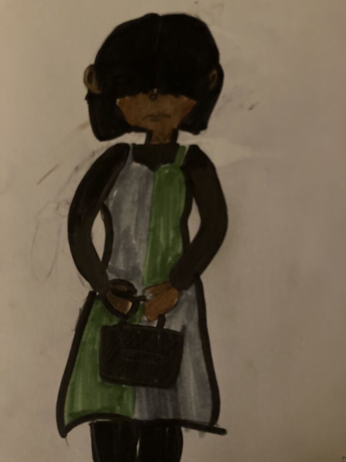 I Tried A New Drawing Style And Drew My Oc