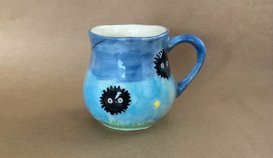 Here Are Some Ghibli Mugs That I Made (10 Pics)