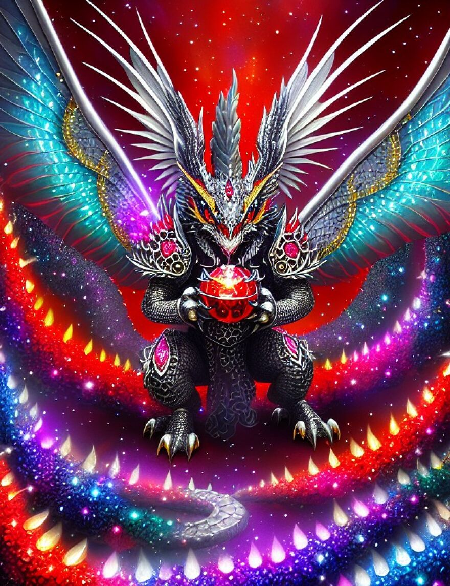 I Made These Dragons With Ai