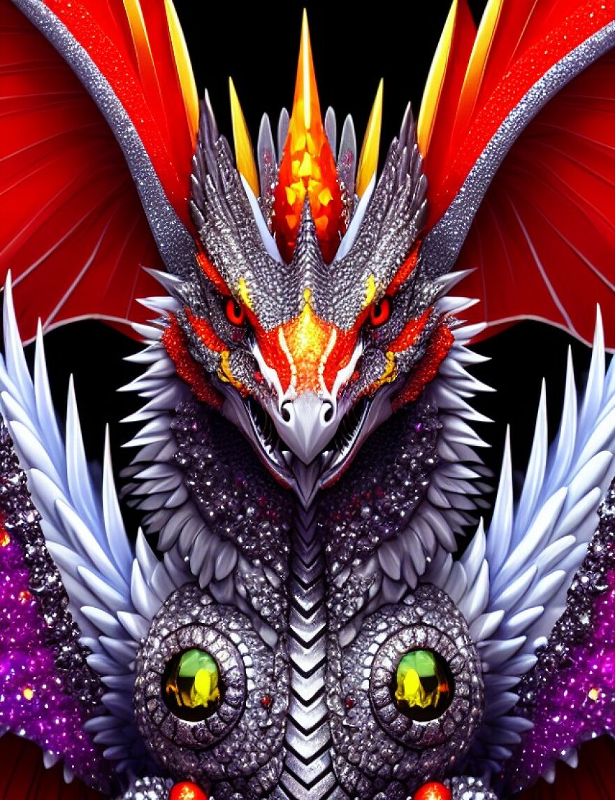 I Made These Dragons With Ai