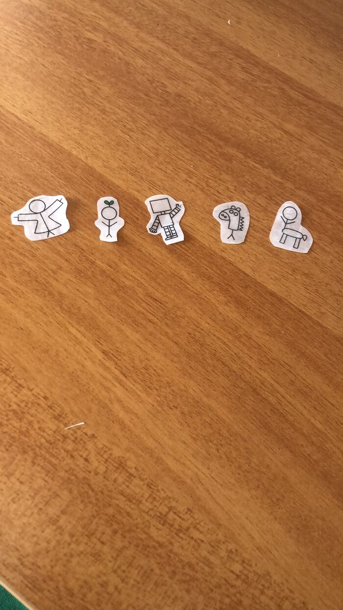 These Stickers Of My Ocs I Made