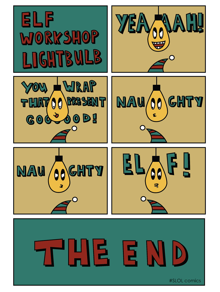 I Create Comics Form A Perspective Of A Lightbulb