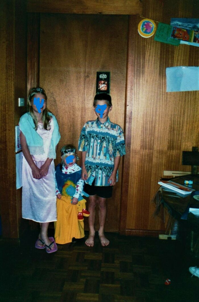 From Memory, We Were Dressing Up Like Star Wars Characters Or Something