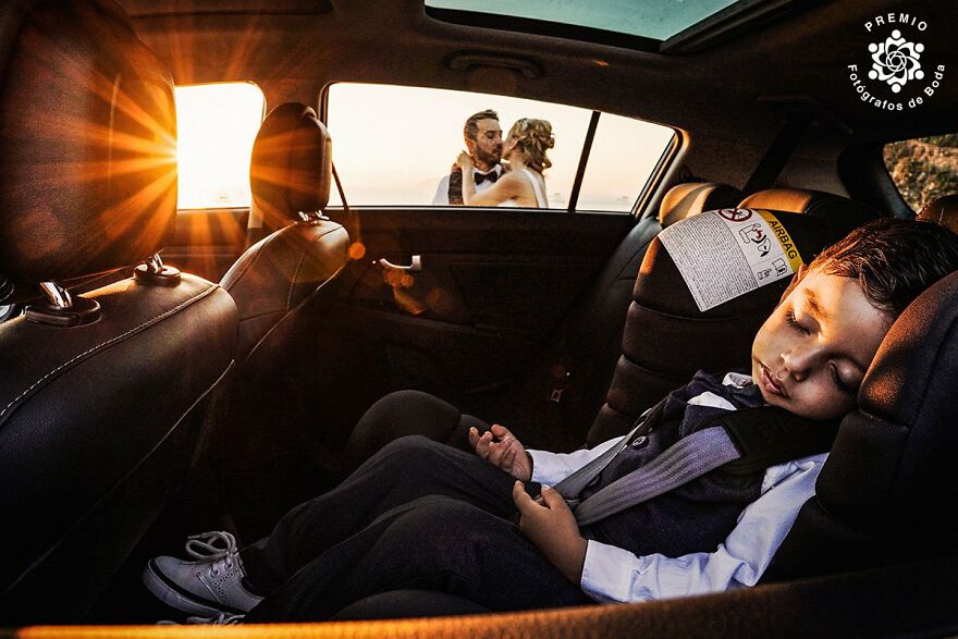 "Quick, Kiss Me... Before He Wakes Up!" Photo By Carmelo Ucchino