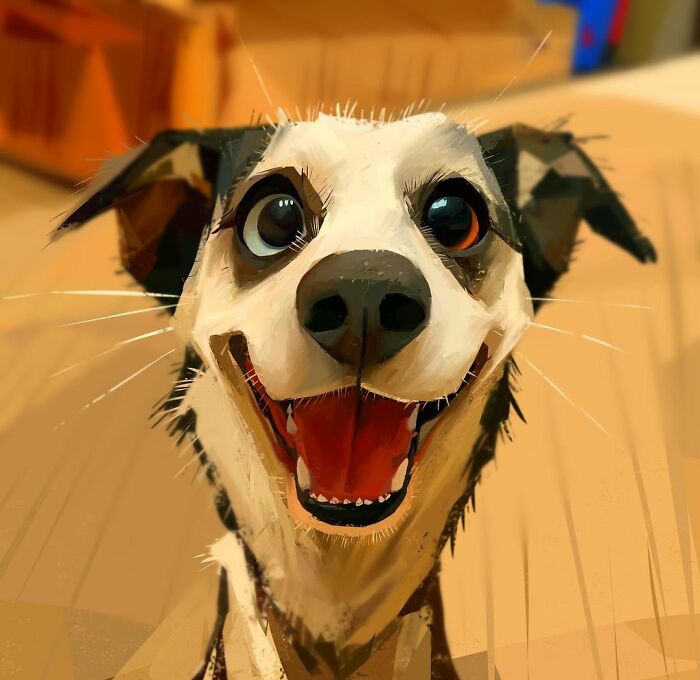 Have Fun With The Fabulous Portraits Of Albeniz Rodriguez, The Artist Who Shows The Happy Side Of Animals (41 Pics)