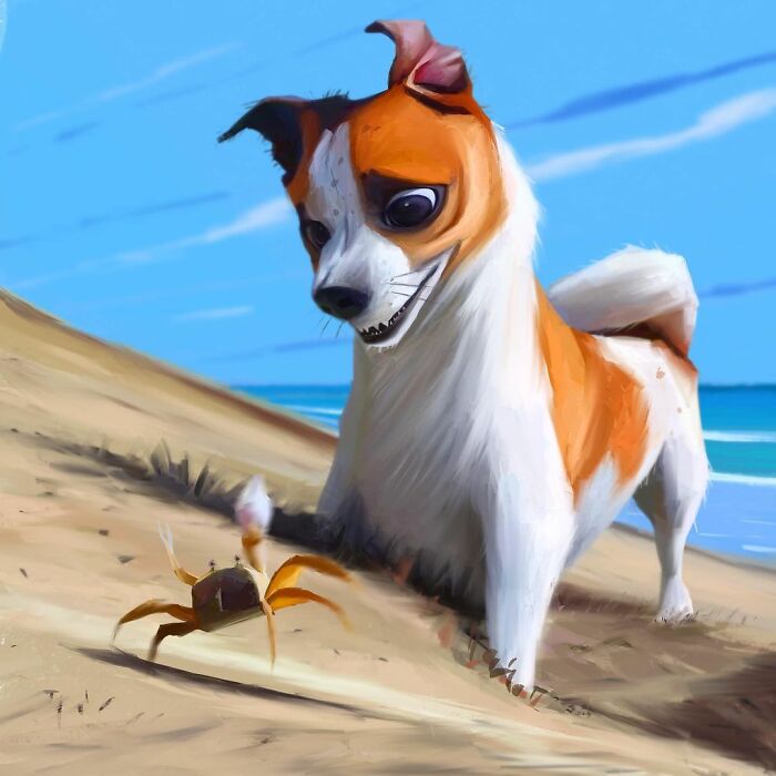 Have Fun With The Fabulous Portraits Of Albeniz Rodriguez, The Artist Who Shows The Happy Side Of Animals (41 Pics)