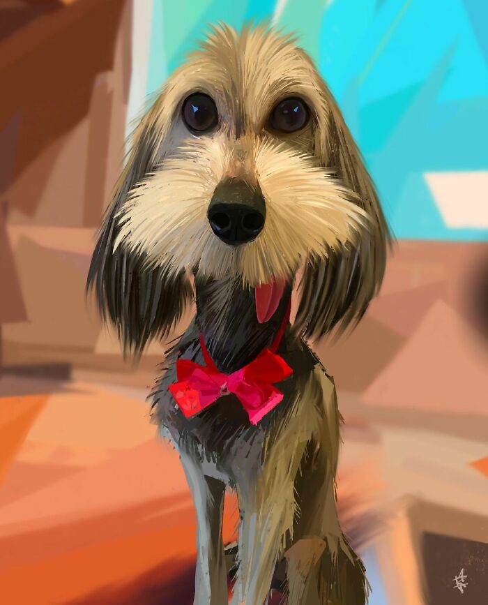 Have Fun With The Fabulous Portraits Of Albeniz Rodriguez, The Artist Who Shows The Happy Side Of Animals (41 Pics)