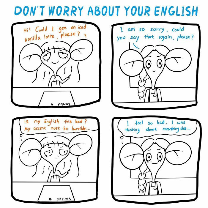 It’s Hard To Be Confident About My Second Language