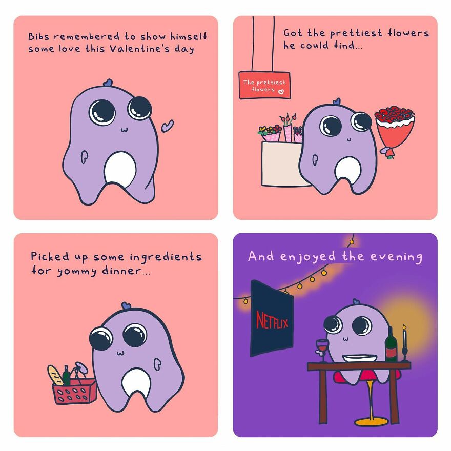 Bibs Had A Good Valentine's Day