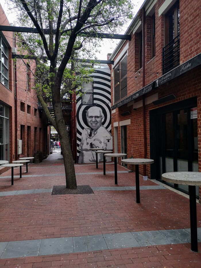 Frank's Lane Adelaide. Named After Frank Who Had A Barbershop Here For Some 65 Years