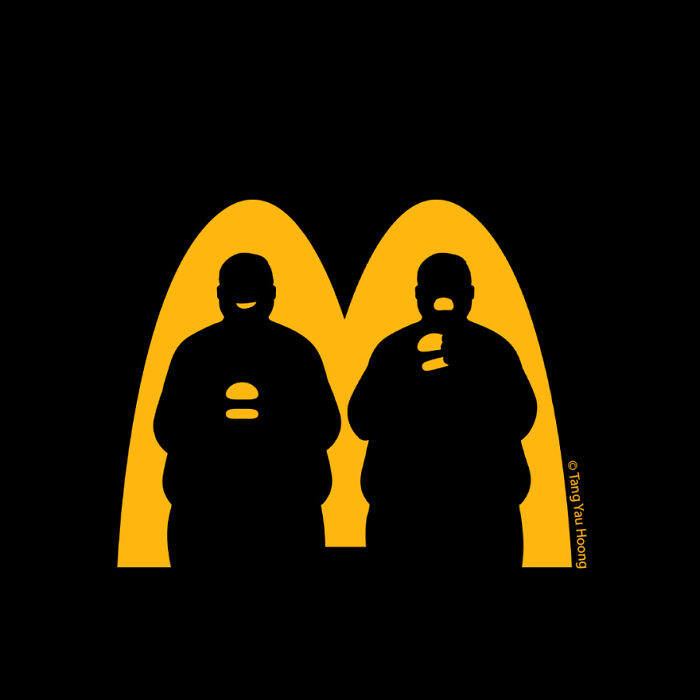 30 Clever Illustrations By Tang Yau Hoong That Make Use Of Negative Space