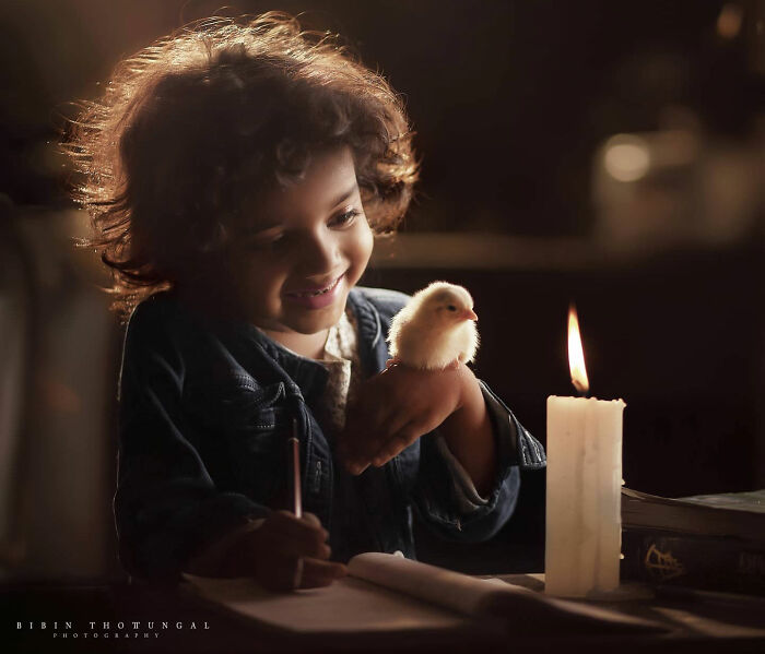 Indian Photographer Makes Works Of Art In His Photographs With Children As Inspirations (53 Pics)