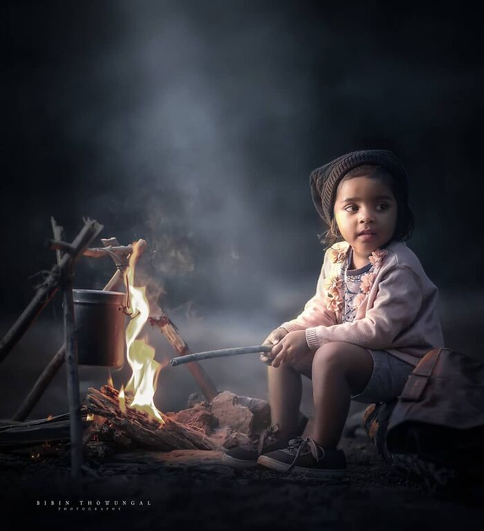 Indian Photographer Makes Works Of Art In His Photographs With Children As Inspirations (53 Pics)