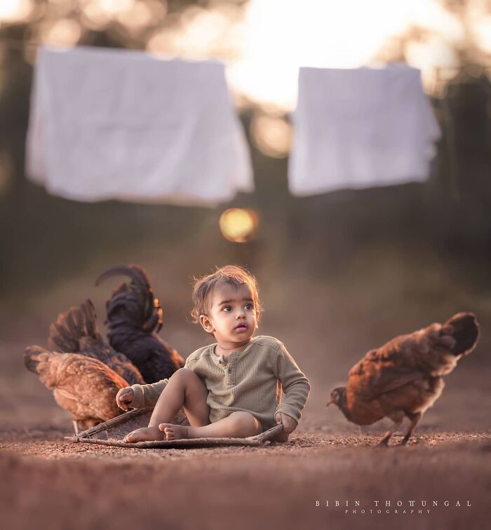 Indian Photographer Makes Works Of Art In His Photographs With Children As Inspirations (53 Pics)