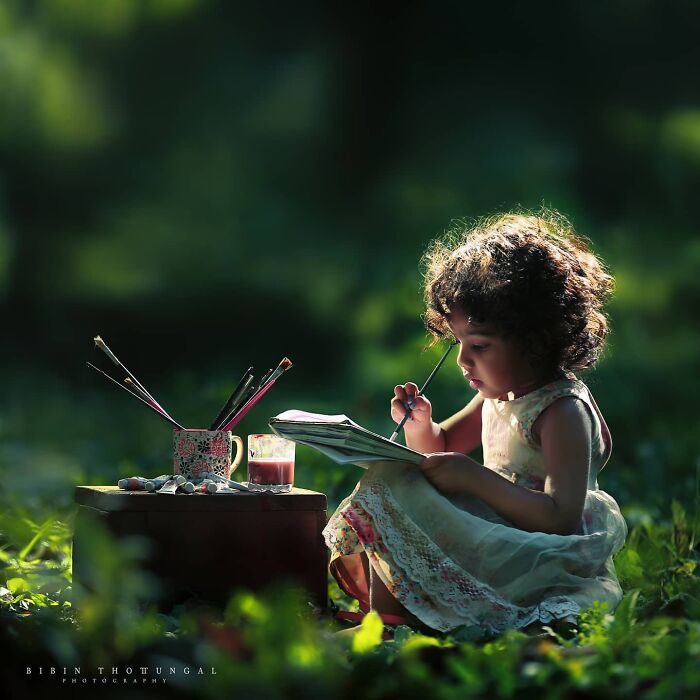 Indian Photographer Makes Works Of Art In His Photographs With Children As Inspirations (53 Pics)