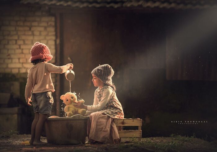 Indian Photographer Makes Works Of Art In His Photographs With Children As Inspirations (53 Pics)