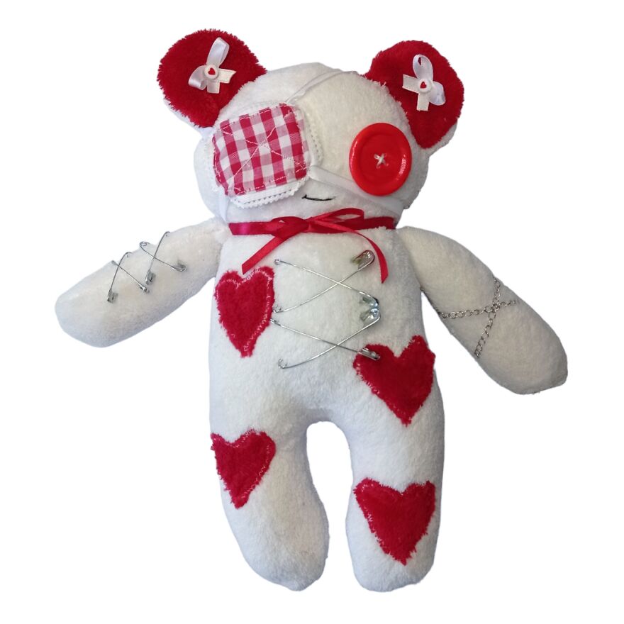 I Made Valentine's Plushie Bears