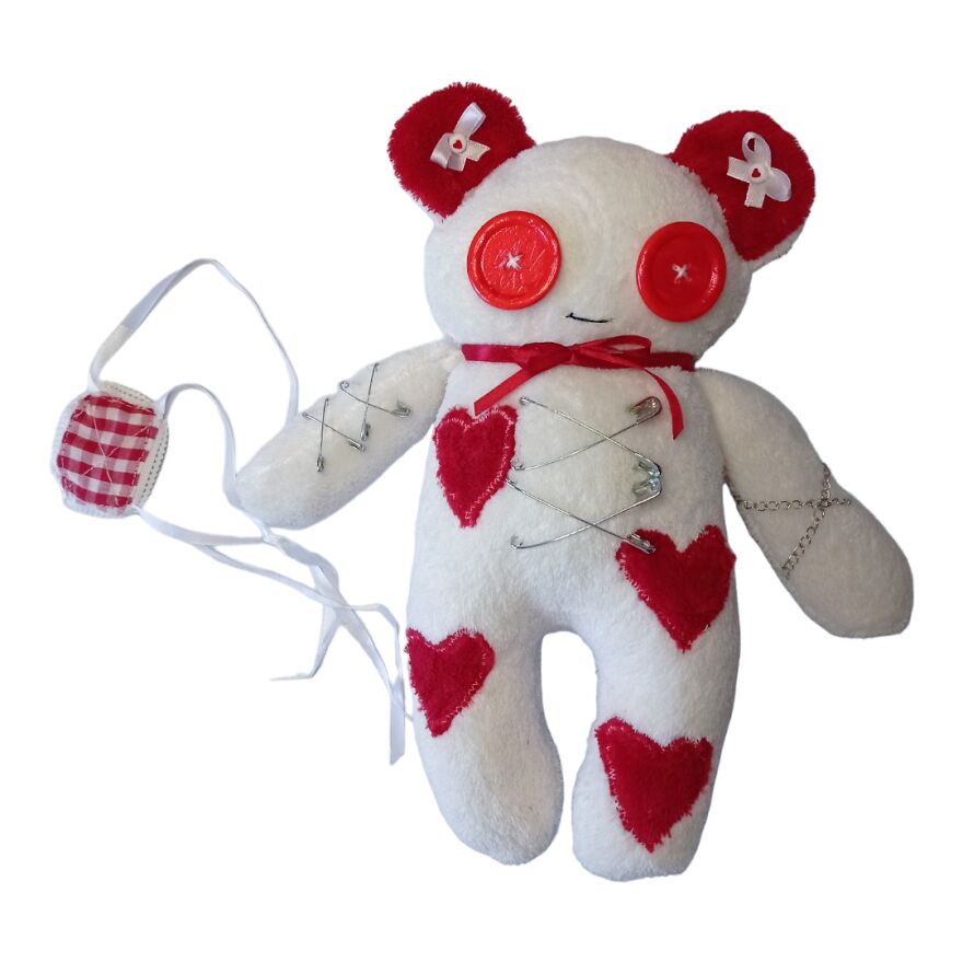 I Made Valentine's Plushie Bears