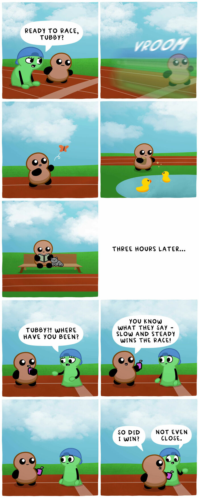 Make Your Day With Tubby Nugget's Unbearably Cute New Comics