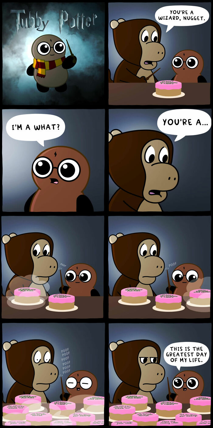 Make Your Day With Tubby Nugget's Unbearably Cute New Comics