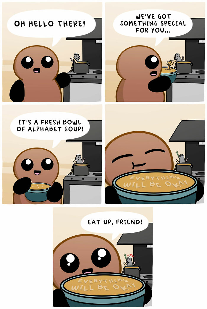 Make Your Day With Tubby Nugget's Unbearably Cute New Comics