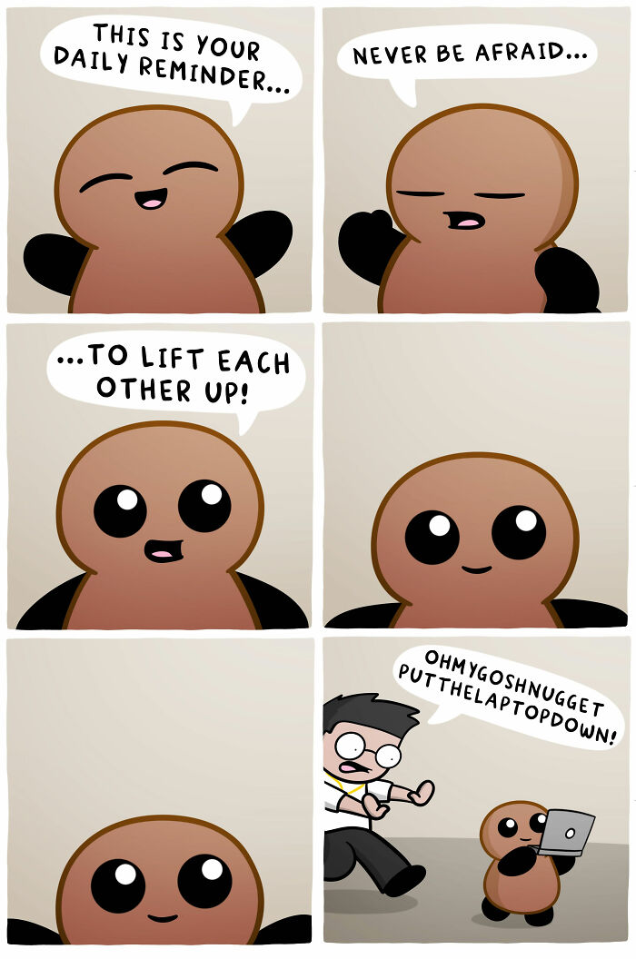 Make Your Day With Tubby Nugget's Unbearably Cute New Comics